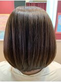 50代のお客様☆髪質改善カットカラー