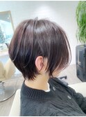 ハンサム前下がりショート☆大人かわいい小顔20代30代40代