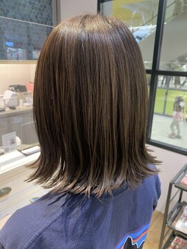 カシータフロル ららぽーと愛知東郷店(Casita flor) 【casita flor】グレージュ切りっぱなしボブ