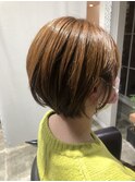 束感ショート