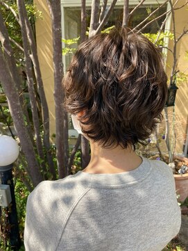 ヘアーズ 沖浜店(HAIRZ) 《HAIRZ》大岩☆ナチュラルウルフショート