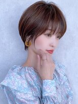 ザ シー 橋本(The C)&nbsp;30代40代50代◎大人ナチュラルレイヤーショートボブ 表参道 橋本