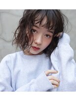 アマーク(a mark)&nbsp;【 a  mark 】黒髪☆無造作パーマ