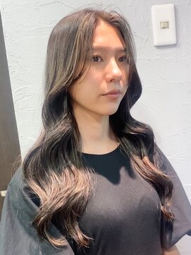 ノラ ウメダ(NORA UMEDA) 【NORA UMEDA 高木】韓国風ヨシンモリ&地毛ハイライトカラー