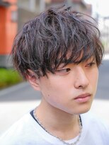 メンズフィール 南森町(MENS FEEL)&nbsp;シークレット/ナチュラルワンカール/モテる/黒髪/束感