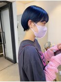 マッシュショート＊ネイビーブルー