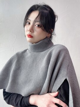 アルバム 新宿(ALBUM SHINJUKU) シンプルアレンジ_チェリーブラウンフェミニンロング_9059