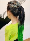 キッズヘアアレンジ