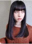 艶髪ロングヘア/フルバング