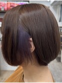 ディープベージュ×バイオレットブルー