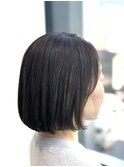 【スッキリ小顔ボブ】air銀座タワー　藤本麻衣