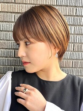 プルーヴ 秋葉原(prove) 30代40代大人女性/前髪ありショートボブ/ショートヘア/髪質改善