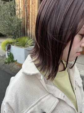 へアサロンアンドカフェガーデン(hair salon&cafe GARDEN) ブリーチなしカラー/ピンクラベンダー