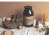【オーガニック】カット＋オーガニッククリームスパ(1５分)　￥8500