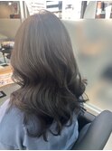 シルバーブルージュカラー