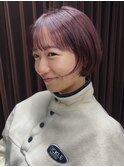 【永久ひろ美】丸みと洗練さのあるショートボブ