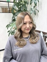 ベルヘアーデザイン 堺東(Belle hair Design)&nbsp;ケアブリーチ/ハイトーン/ベージュカラー/外国人風/韓国風/堺東