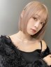 【学割U24☆イメチェンに】似合わせボブ×ベージュWカラーで髪型アップデート