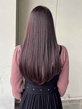 ダルシット(dulcet★★★) イルミナカラー＊艶髪＊ピンクグレージュ＊髪質改善