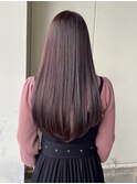 イルミナカラー*艶髪*ピンクグレージュ*髪質改善