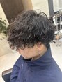 アグ ヘアー ルース 北四ツ居店(Agu hair Luz)&nbsp;メンズ波巻きパーマ。メンズスタイルご相談ください。