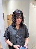 ミディアムパーマ