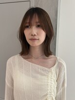 ヨーク(YOKE)&nbsp;【YOKE】くびれボブ切りっぱなし髪質改善顔周りカットミディアム