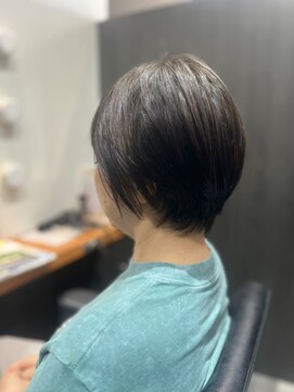 アミックス Hair&Make Amix KOKUSAIHOTEL マッシュショート