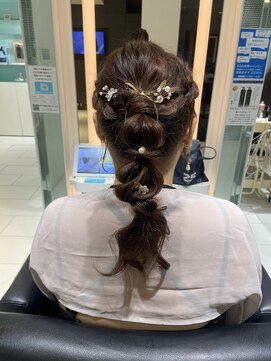 エアー 大阪(AIR) 【AIR大阪】栃本優美　お客様ヘア　ヘアアレンジ