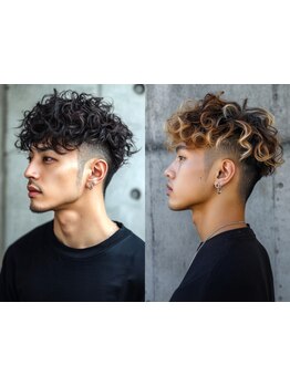 高技術/モチの良いメンズパーマが人気の美容室★ツイストスパイラルパーマ/波巻きパーマもお任せ◎博多区