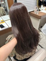 ボタン ハカタ(VOTAN hakata)&nbsp;博多美容室/チョコレートカラー/艶カラー/レイヤーロング