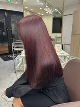 アイズ 横浜(IS) ピンクラベンダー/ブリーチなしダブルカラー/横浜