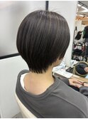ミルクティーブランド/ワンホンレイヤー/丸型/髪質改善/白髪染め