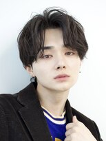 エデアンホンテン メンズサロン(EDEAN 本店 （旧：EDEAN 上通）)&nbsp;熊本センターパートニュアンスメンズパーマナチュラル