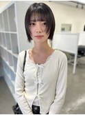 ○ハッシュボブ/レイヤーボブ/フェイスレイヤー/顔まわりカット