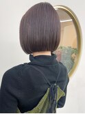 【柔らかグレージュ×ミニボブ】KANAKO
