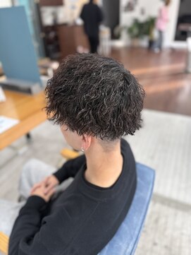 アロハナ 津店(ALOHANA) 20代30代メンズパーマツイストスパイラル/マッシュ/サーフカール