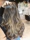 ヘアーサロン フラット(HAIR SALON FLAT)の写真/【矢上】極細ハイライトからバレイヤージュまで。CMCケア付×緻密な色彩設計で理想の透明感を叶える!