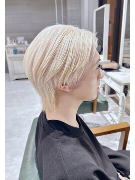 デイズ(days) ホワイトブロンド韓国ウルフ/ブリーチデザインカラー