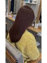 アンサ 城陽寺田店(ANSA)&nbsp;カシスピンクで艶髪～
