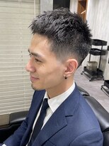 ヨシザワインク バンダイ(YOSHIZAWA Inc. BANDAI) メンズビジネススタイル髪型スーツ髪型メンズフレンチクロップ