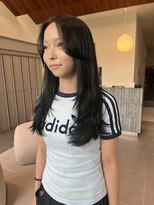 ローレンアオ(LOREN AO)&nbsp;ダークパープル/ナチュラルショート/ミルクブラウン/夏/矢場町