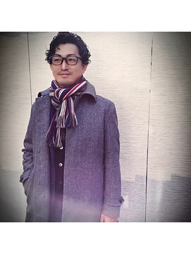 フルール(Fleur) ビジネスショートパーマ  【fleur hair 松浦 剛士】