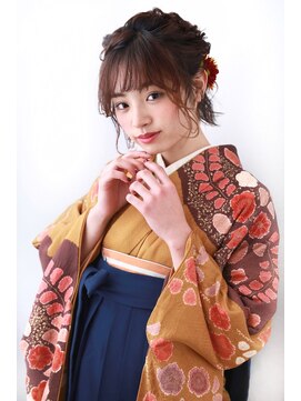 テトラ バイ ネオリーブ 横浜西口店(tetra by neolive) 卒業式　☆　袴着付け　セット　メイク　ご予約受付中です♪