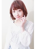 ふわミディフェアリーボブ
