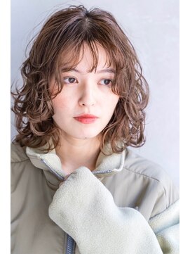 レニーバイエース(LANY by ACE) 【LANY 横浜】 プードルウェーブ×ブラウンジュ