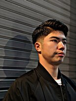 ヒロギンザ 新橋店(HIRO GINZA)&nbsp;フェード7:3分けバーバースタイル