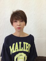 サロンド アニー あけぼの店&nbsp;大人きれいのスタイリッシュなショートヘアー