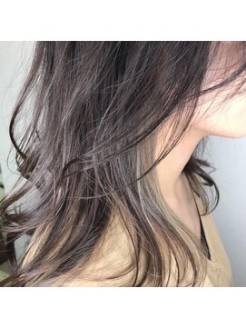 アミィヘアー アネックス(Ami Hair annex) 大人なインナーアッシュベージュ