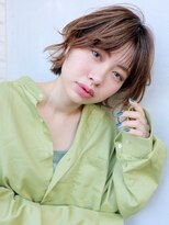 アルバム 渋谷パルコ(ALBUM)&nbsp;グレージュハイライト_フォギーベージュウェーブパーマ_57065a